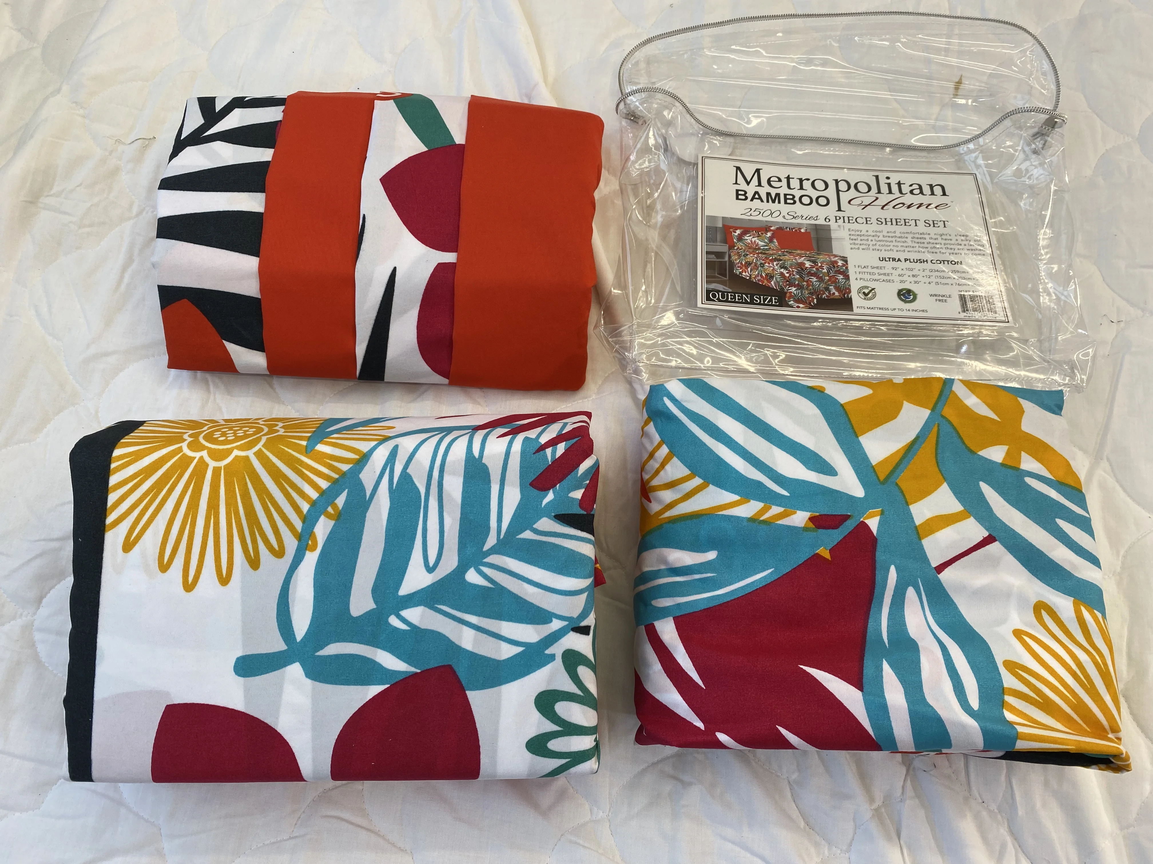 100% polyester Soft Brushed 90gsm Microfiber Extra Deep Pocket Pleated Sheet Se 6pc bedsheet set  king size