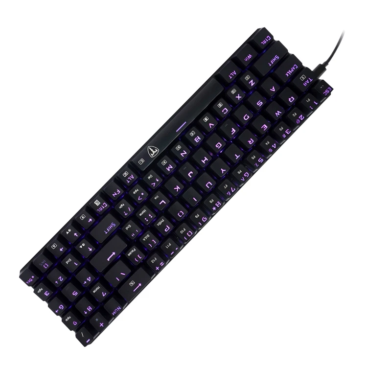 78keys Outemu switches RGB backlight with programmed effects mechanical Gaming Keyboard For Gamer Desktop PC Computer