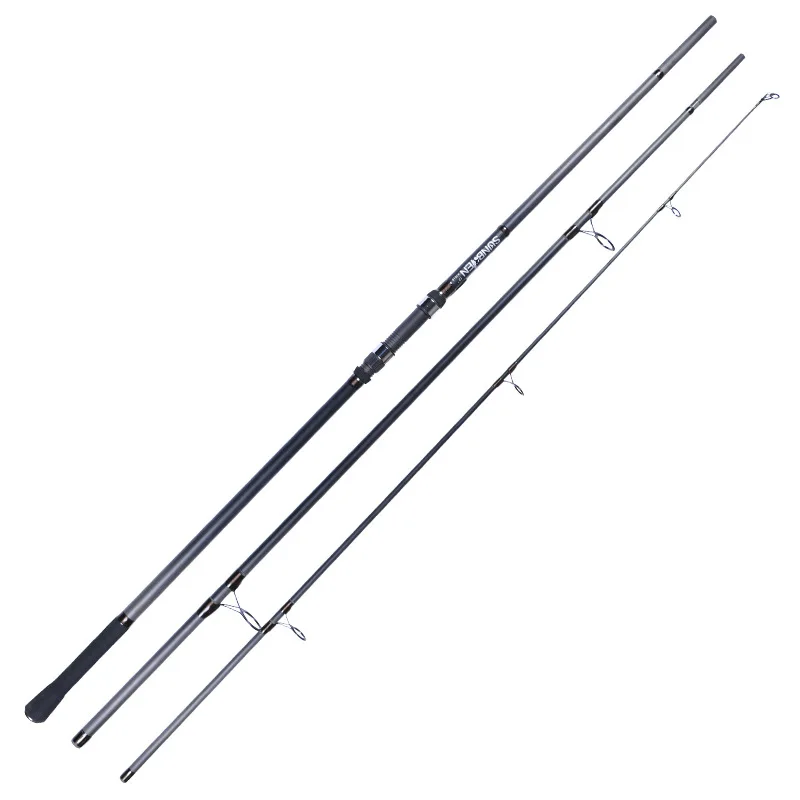 3.6M 3.9M Long Shot 3 Section Carbon Fiber  Carp Surf Fishing Rods