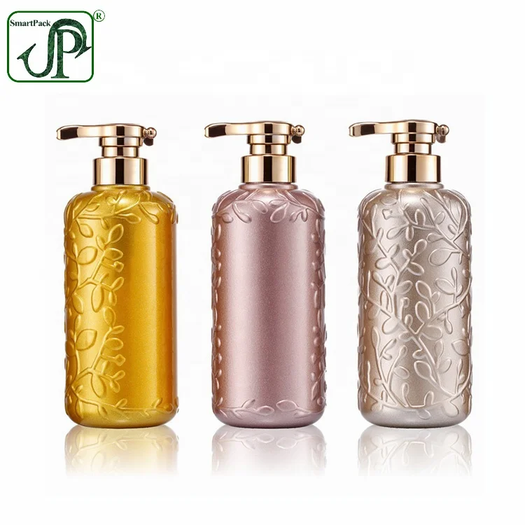 OEM service Fashion design Empty Shampoo bottle with pump