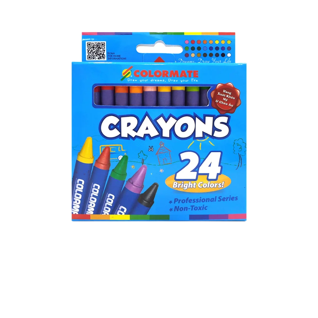 24-color cartoon paintbrush picture book Crayons kindergarten prizes for students