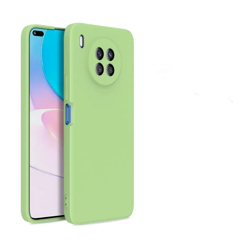 Shemax Case for Honor 50 Lite,Silicone Soft Gel Rubber Cover Anti-Scratch Protective Shockproof Rugged Case for Honor 50 Lite