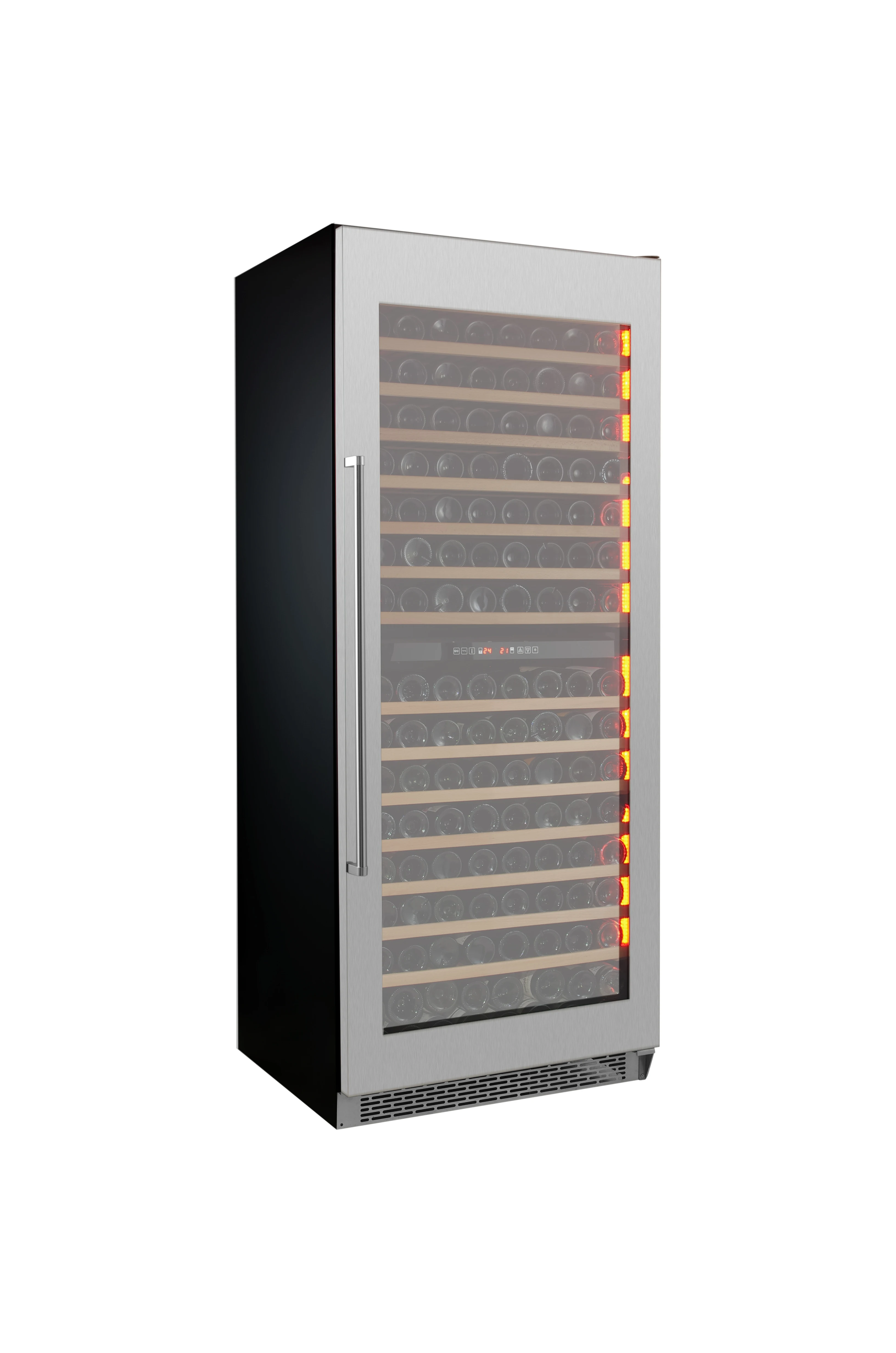 Custom Logo Luxury Smart Compressor Big Dual Zone Built in Wine Cooler