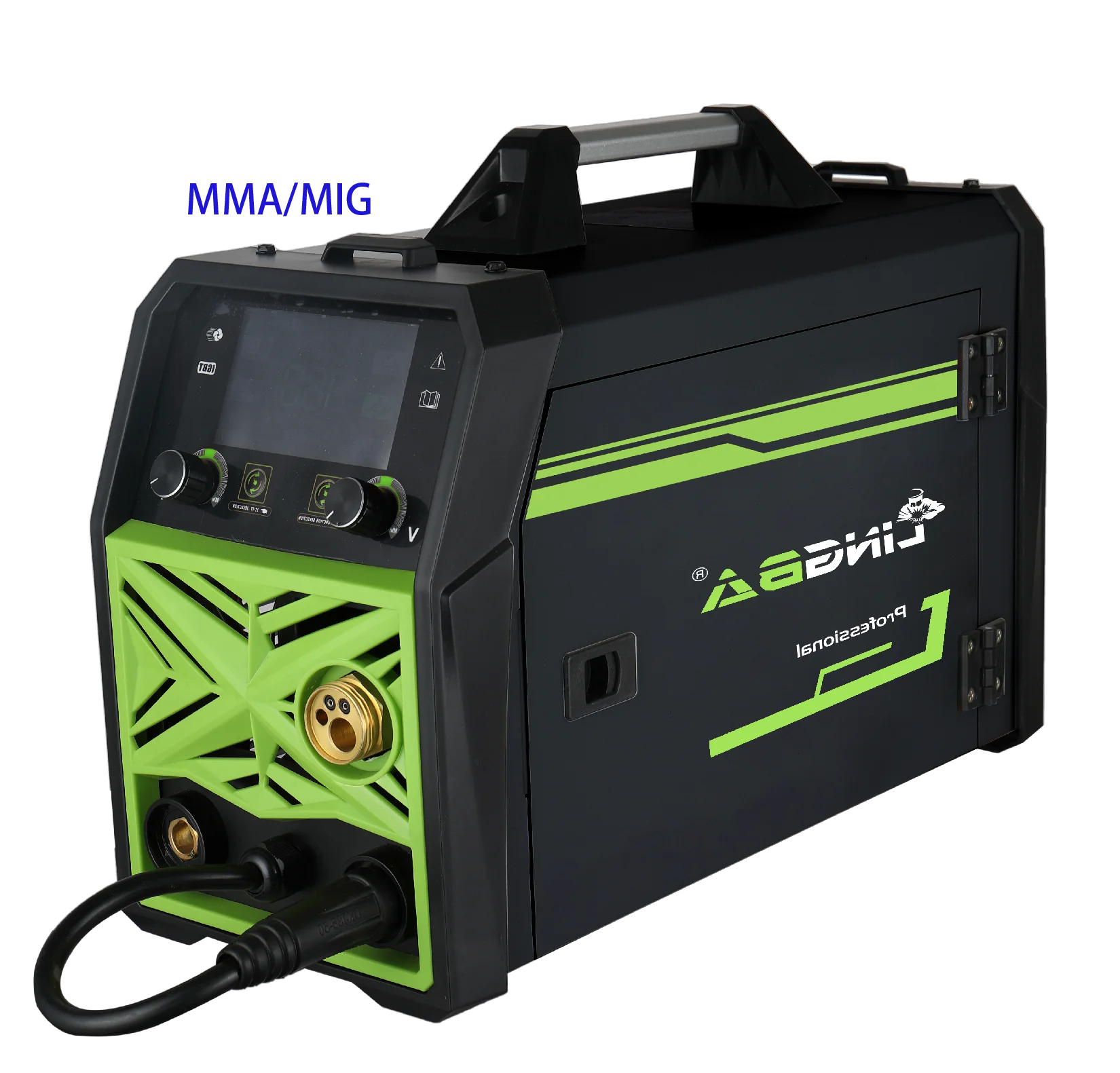 Lingba Nueva soldadora eléctrica mig welding machine  Gasless Mig Welder MMA/MIG-160/180/200A