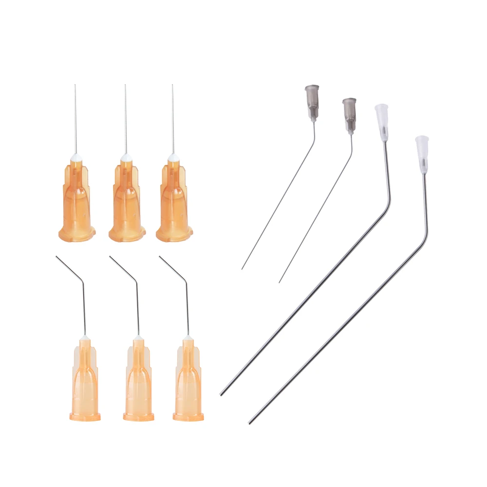 KDL Irrigation Needle 23G/25G/ 27G/30G Dental Irrigation Needle Tip Blunt Needle End-Closed Side Vent Hole