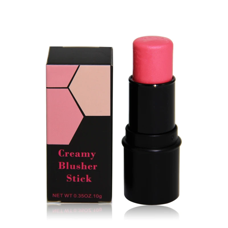 Make Your Own Logo Face Makeup Blush Stick Cruelty Free Private Label 3 Colors Blusher Stick
