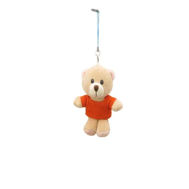 Familiar in oem odm factory eco-friendly custom soft plush bear key chain
