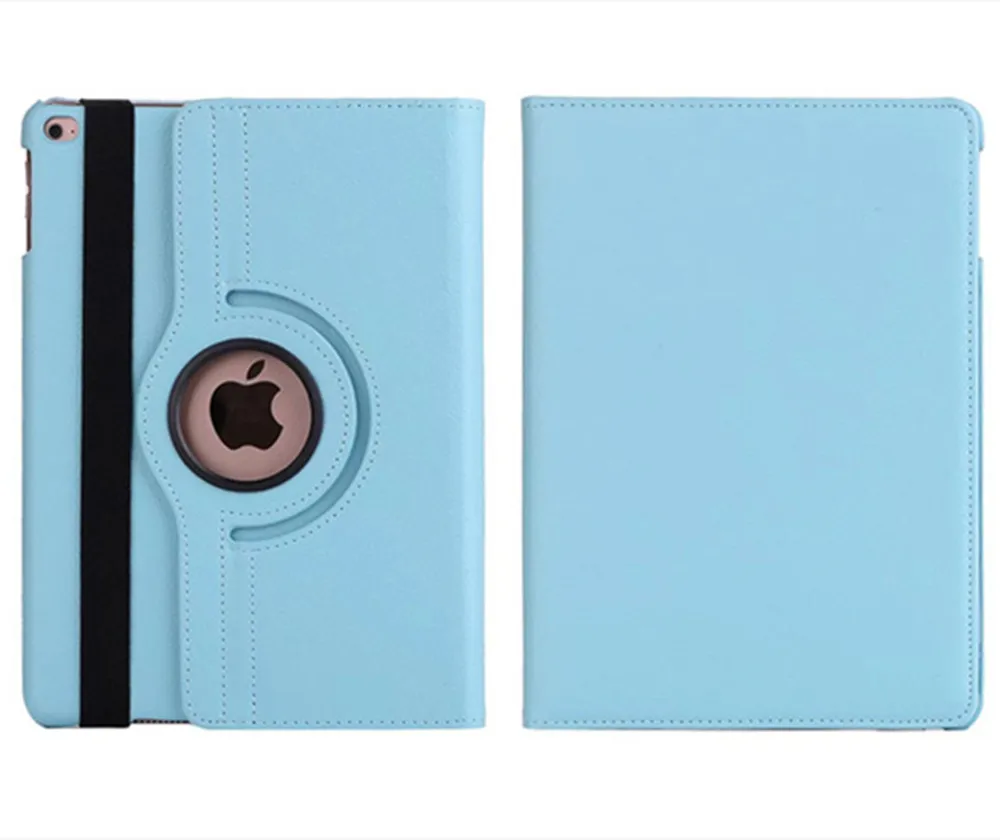 Smart Leather Cover for iPad 9.7 2018 2017 Stand Rotation Case Shell for Air 2 Air 1 for iPad 5 iPad 6 Hard Shell