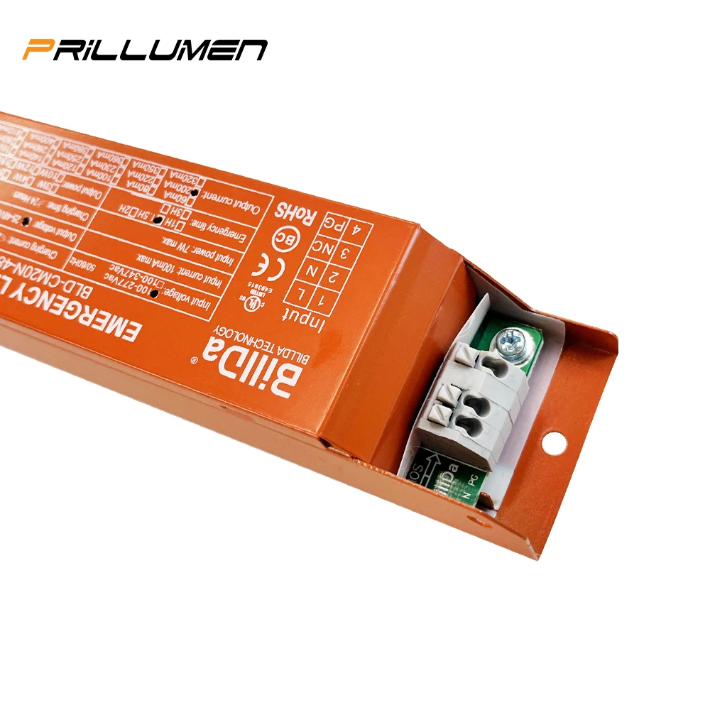 12V 8W 1.5 Hours Duration International Led Fixture Emergency Power Supply Backup