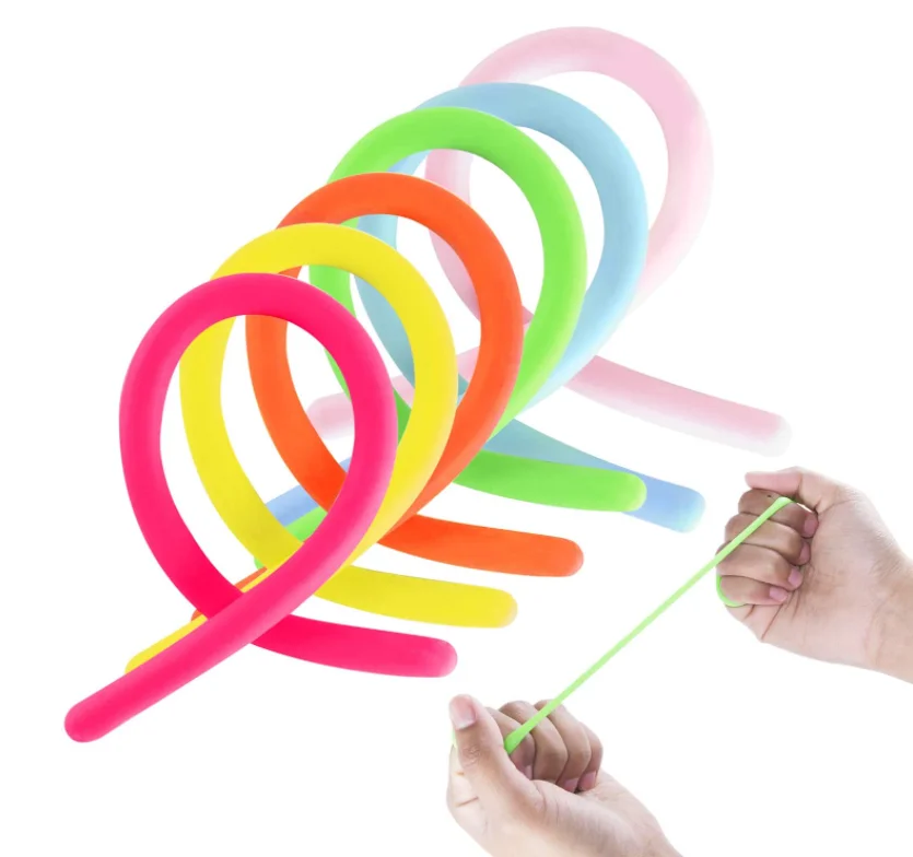 wholesale 28cm kids TPR material  super anti stress stretchy string toys