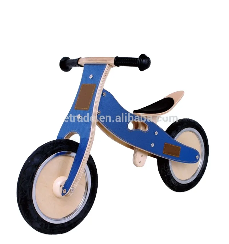 2021 hot selling kids wooden balance bike children wooden bicycle
