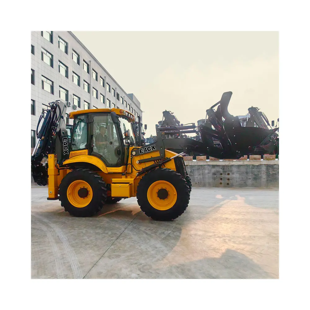 Высококачественный мини-экскаватор-погрузчик емкостью 1-2 5 тонны 4x4 сертифицированный CE идеально подходит для использования в сельском хозяйстве