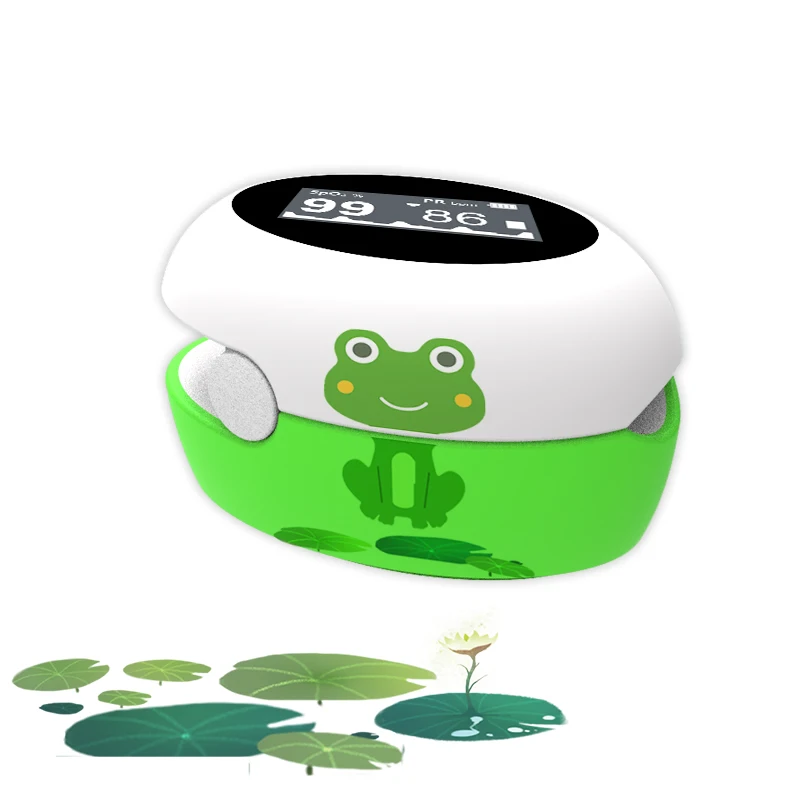 Children Sports homecare and recreational use LED screen Fingertip Pulse Oximeter