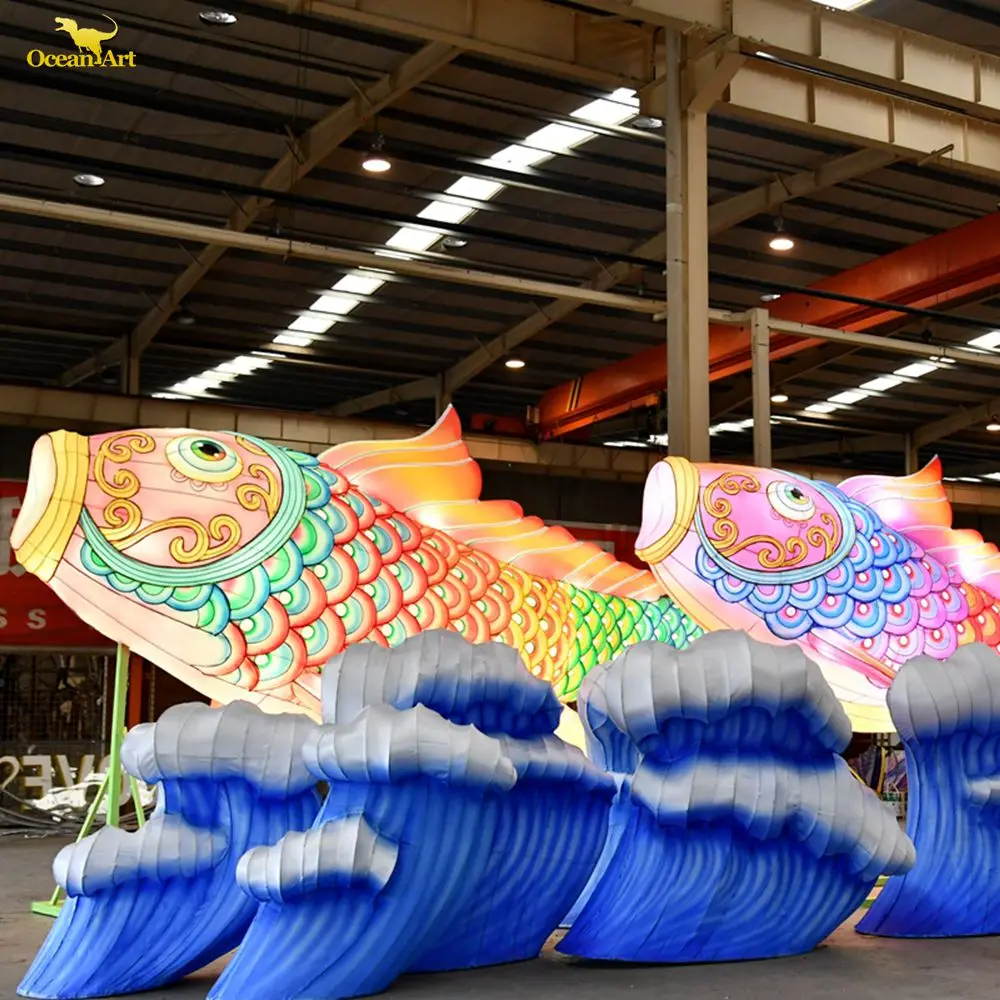 Chinese New Year Traditional Lanterns Mid Autumn Festival Decoration Lantern Show