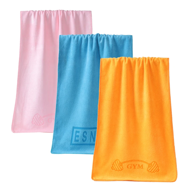 China Manufacturing Factory Microfiber Hair 35*75 cm Wash Cleaning Towel Dry Super Soft Absorbent With Custom Logo