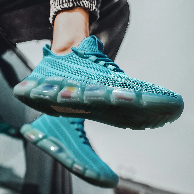 
China factory manufacture cheap price newest breathable sport shoes men 