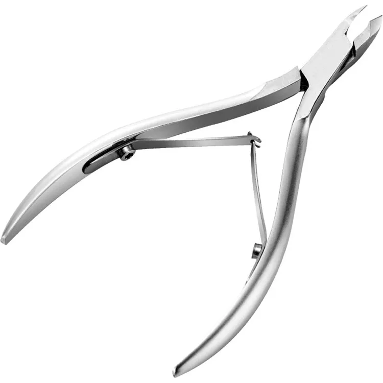 Professional Stainless Steel Cuticle Nipper Remover Scissors Finger Care Manicure Nail Clipper