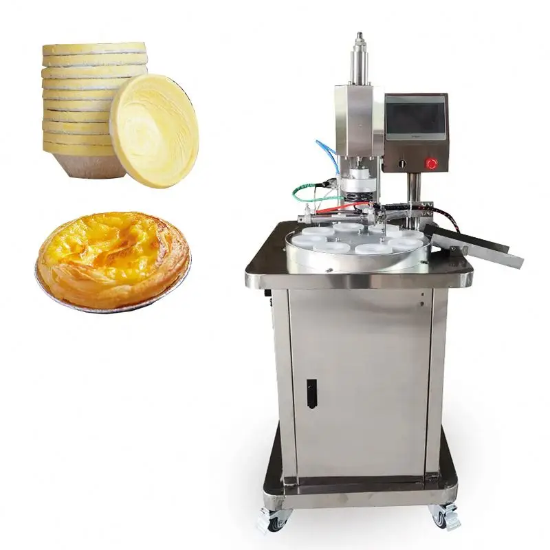 Customized pastry dough machine for round tart tart egg machines mold custard with lowest price