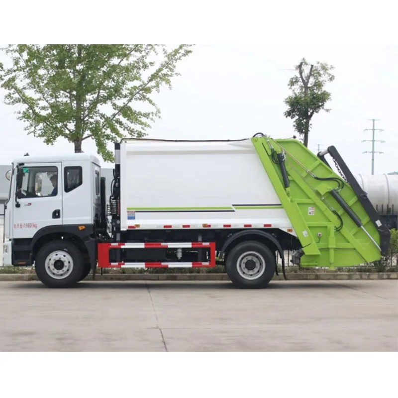 High efficiency Bin Cleaner Garbage Collection Truck