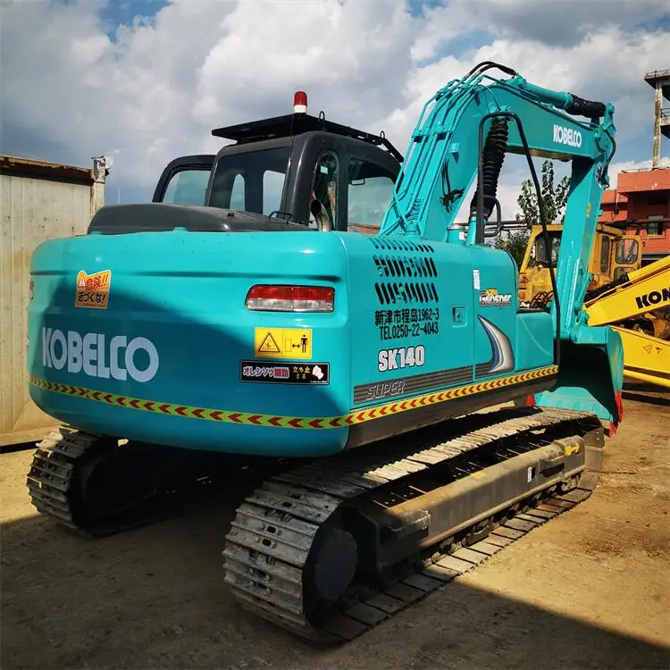 Japan original used 14 ton kobelco sk 140 sk140 sk140-8 excavator for sale