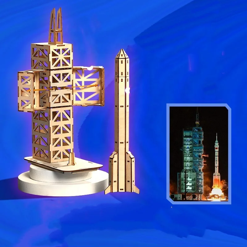 Scientific Experiment DIY Materials for Aerospace Handicrafts and Technology Projects Solar satellite model STEM Science toy