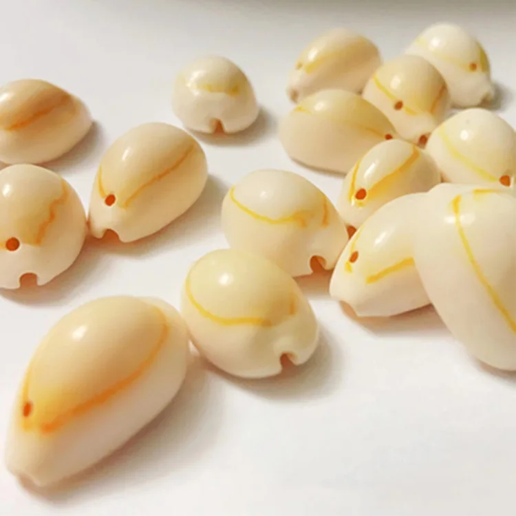 1.3-2.5mm Wholesale Hole Non-hole Natural Loose Conch Shell Beads for Jewelry Making Decoration