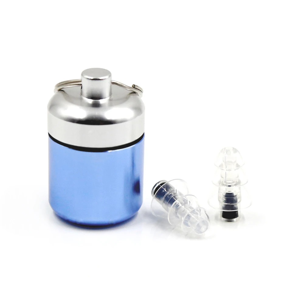 Factory Directly Hot Sale Musician Silicon Adult Filter Ear Plugs SNR 28dB CE Apply to Swimming Custom Logo Tube