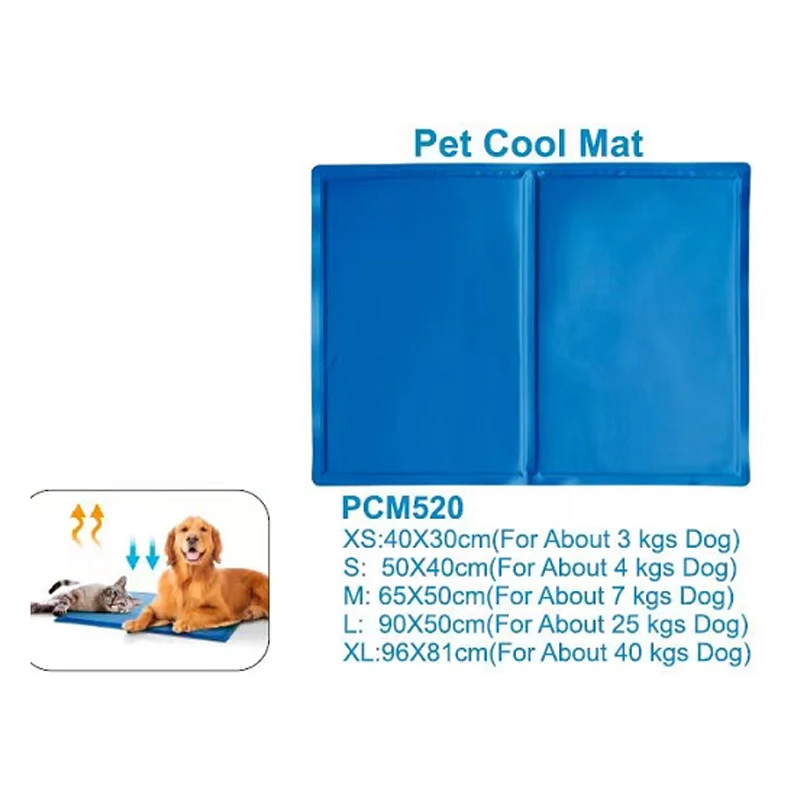 [Elosung]Pet Cooling Mat Ice Pad Waterproof Sleep Sponge Puppy Gel Blanket Ice Silk for Dogs Cats