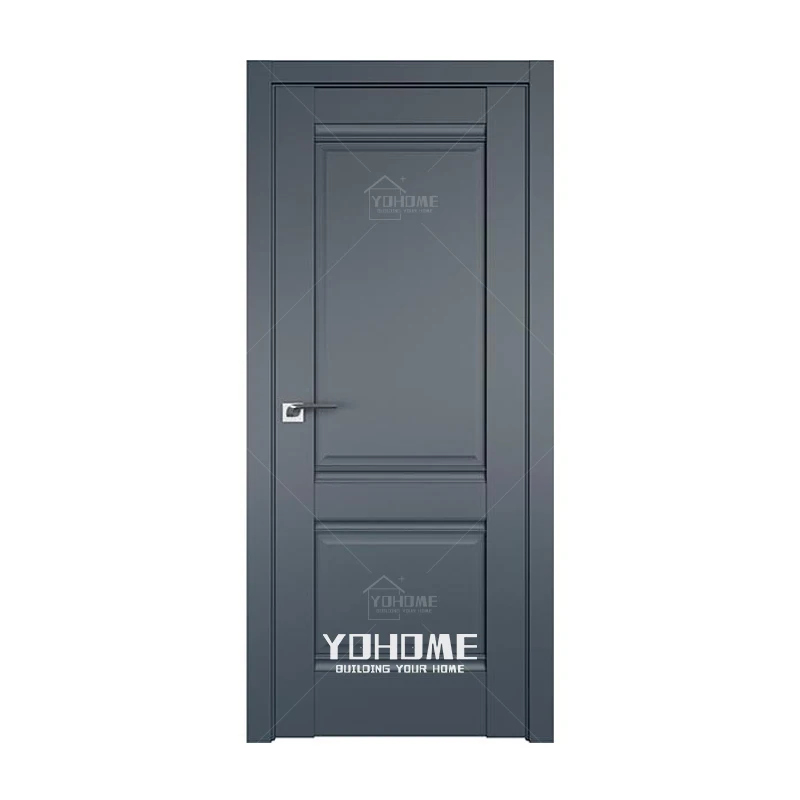 Spanish soundproof interior panel door solid natural wood door interior bedroom imports from China interior doors