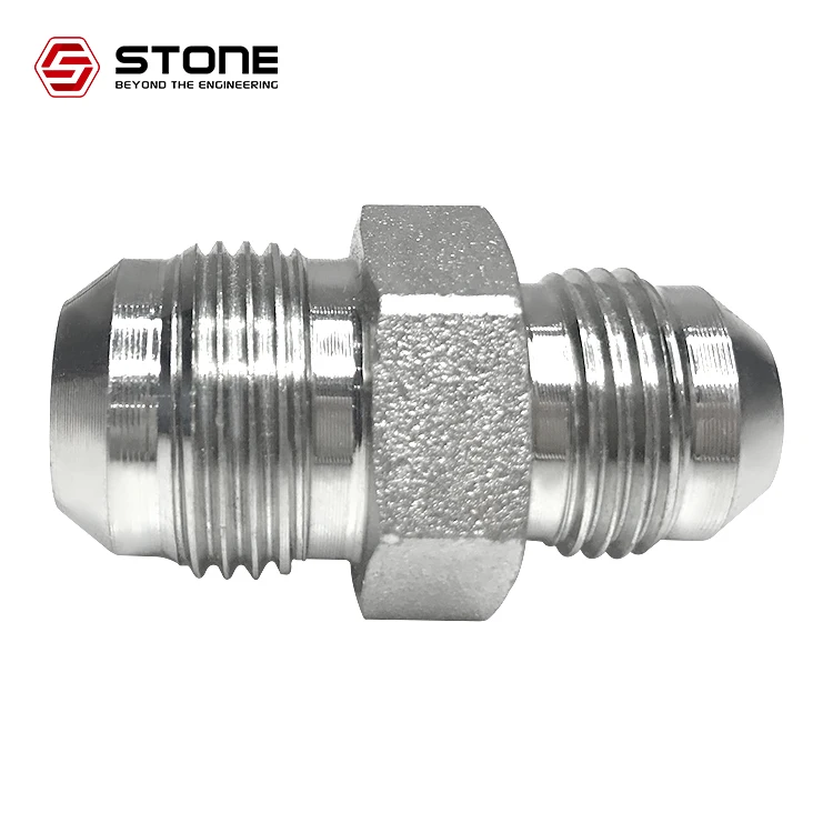 
OEM customized Zinc-plating steel die forging parts turning fitting 