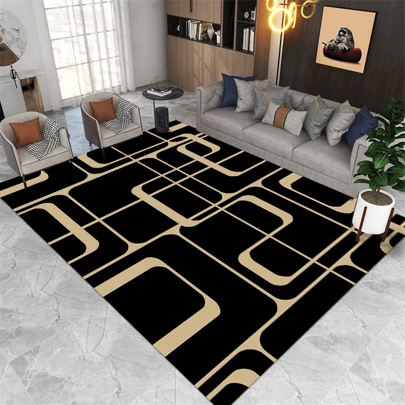 New model geometric carpets and rugs Nordic 3d rug geometric style capet for living room