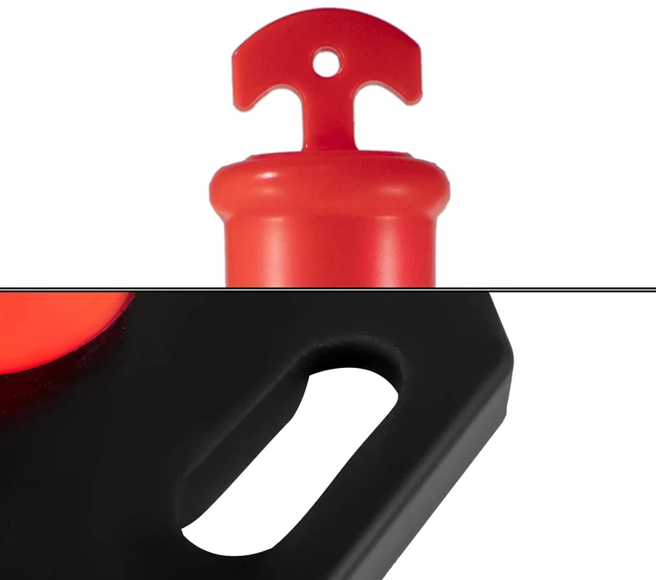 F Safety Bollard, Bollard Post,Perfect for Traffic-Sensitive Area Parking Lots