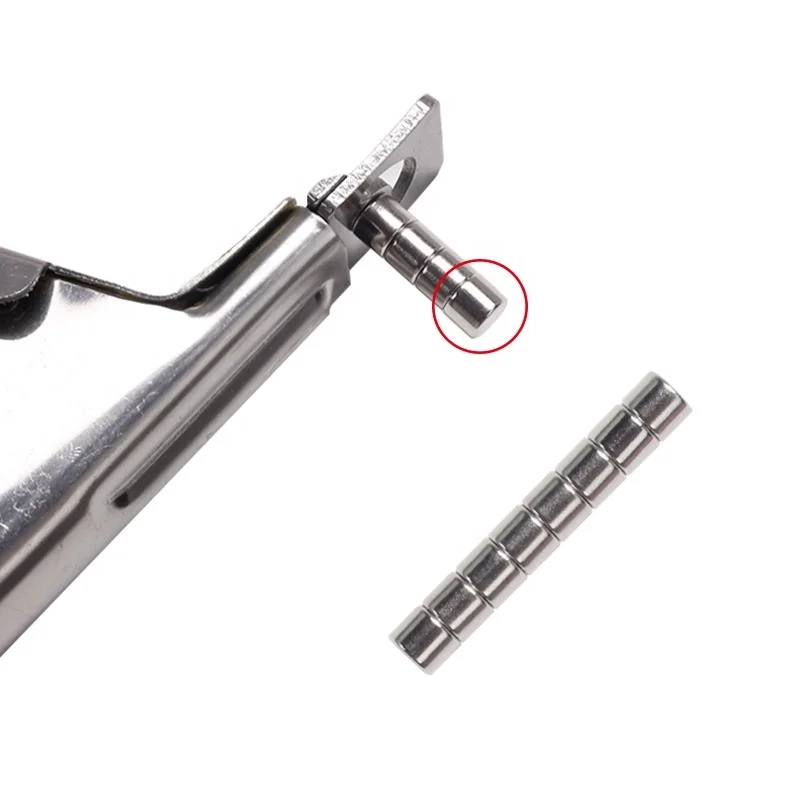 12pcs/bag Nail tool Powerful magnet cylindrical multi-functional cat eye magnet nail magnet