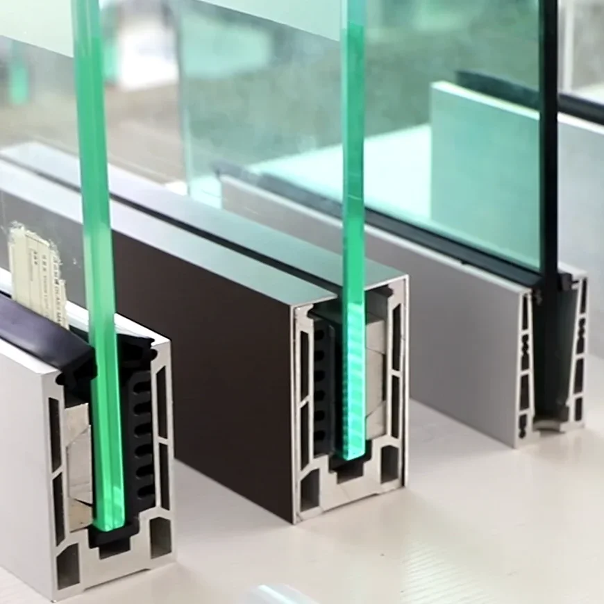 TAKA ready for shipment aluminium U channel base for frameless glass deck railing