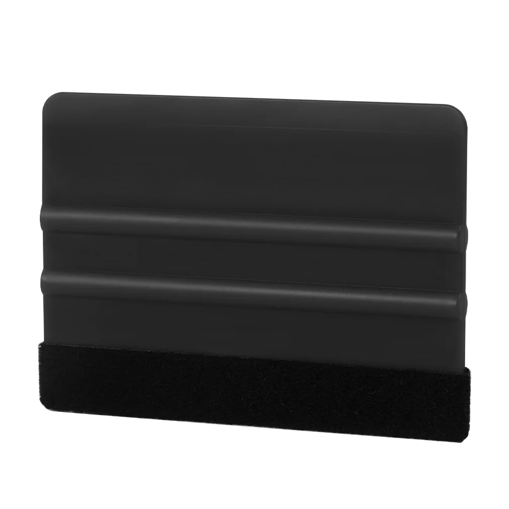 Invisible Car Film Scraper Tool Car Scraper Auto Styling Vinyl Window Remover Cleaning Wash with Felt Tool Film Wrapping