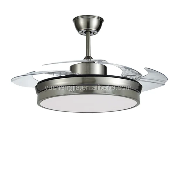 Современный потолочный вентилятор Распродажа с завода популярный малошумный выдвижной светодиодный светильник дистанционным управлением уличный