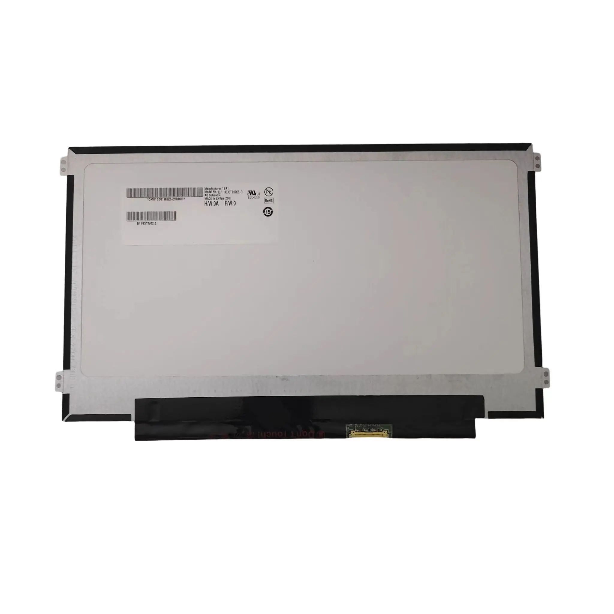 AUO 11.6 inch LED LCD Screen 1366x768 WXGA HD Matte N116BGE-EA2 B116XTN02.3 B116XTN02.1 for chromebook