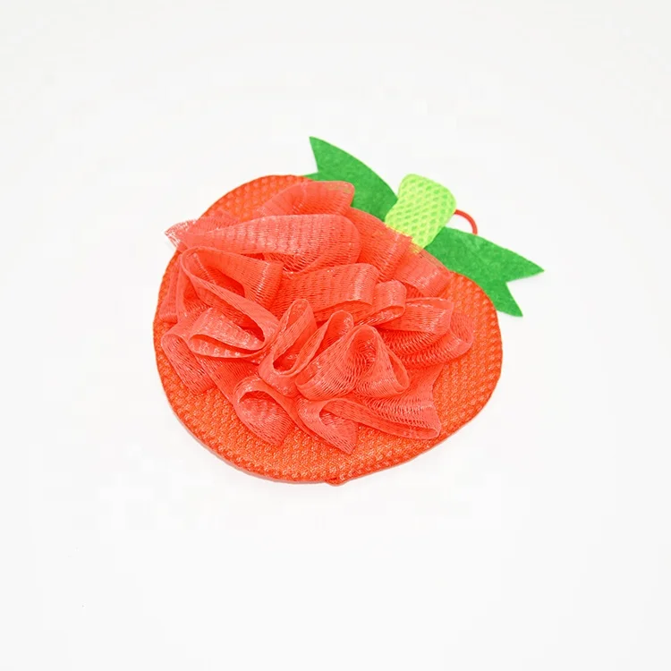 Cartoon Design Glove Massager Brush Back Scrub Kids Bath Scrubber