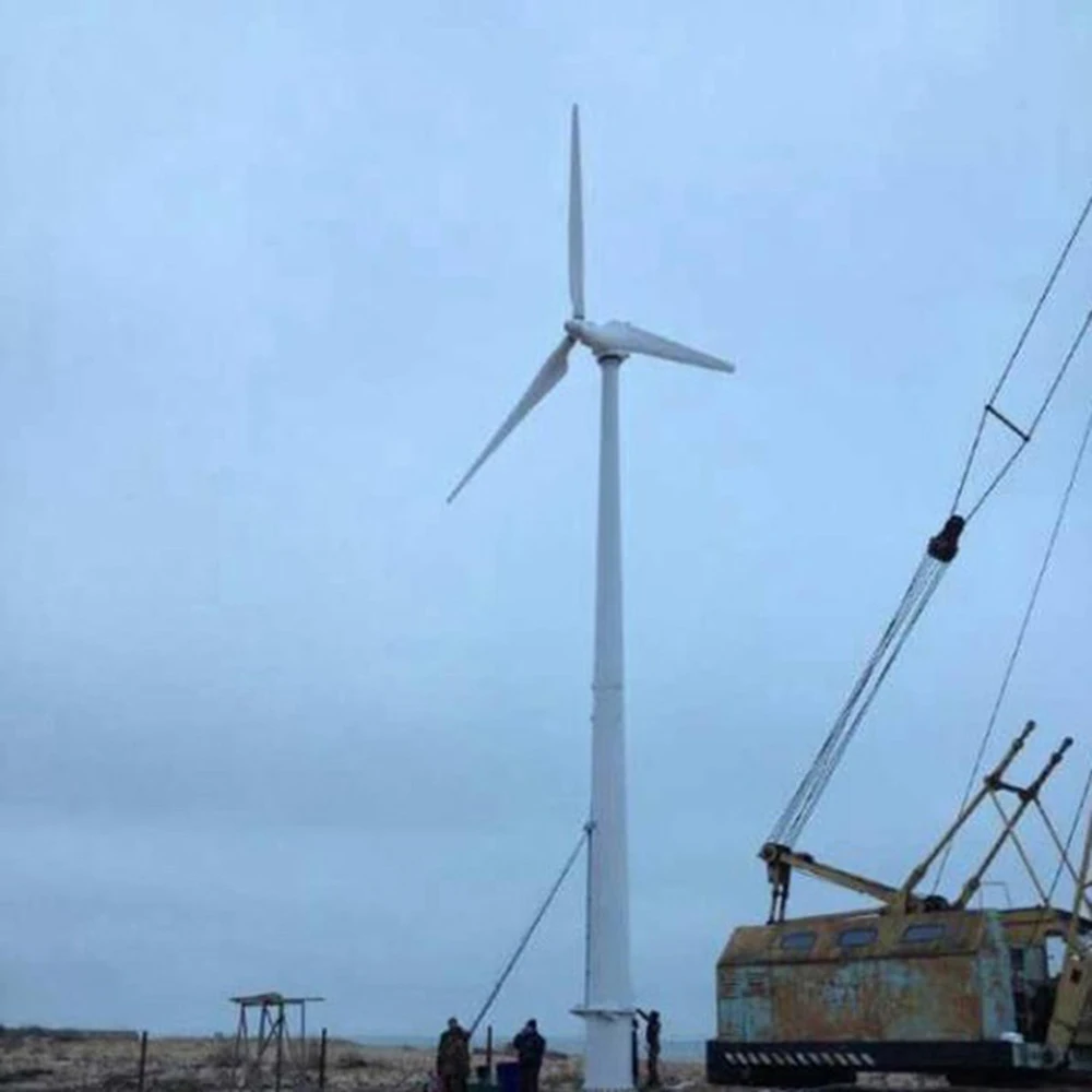 10KW 20KW Wind Turbine Complete set 24V 48V 220V Free Energy Wind Generator with On Grid Tie Inverter for Home Use Appliance