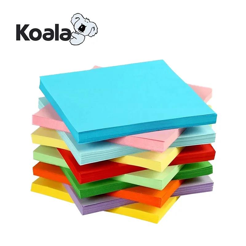 koala excellent 70gsm a4 size dark color handmade paper manufacturers