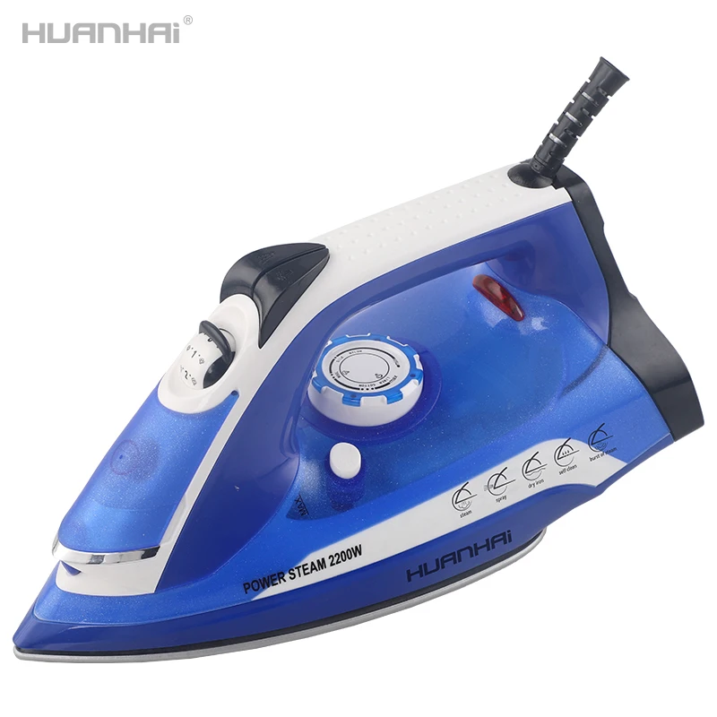 2200 Вт Электрический паровой утюг среднего размера Портативные Ручные паровые утюги для дома