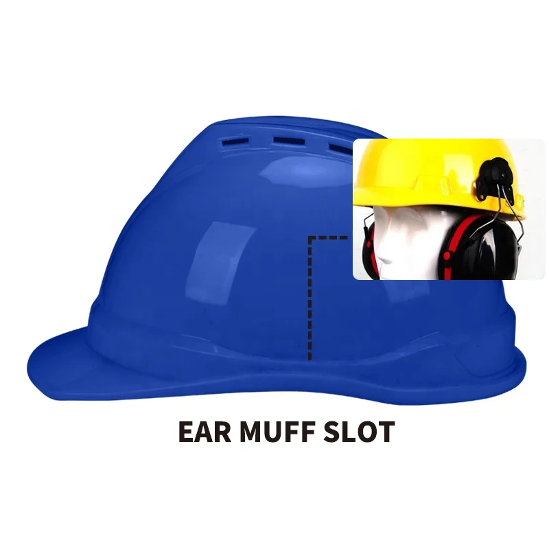 BS CE EN 397 MSA V Guard Head Protection Hard Hat Safety Helmet