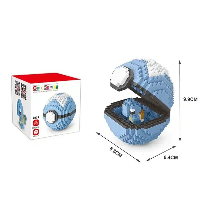 2024 Diy Nano Blocks Set Toys Small particles Elf ball Crab Robot moc brick Building Blocks sets educational toys for kids