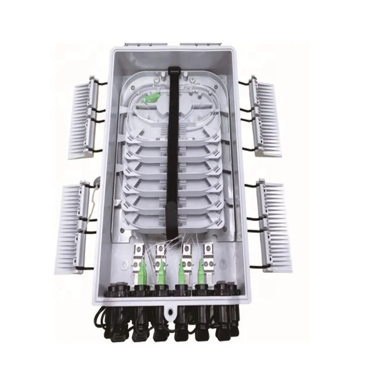 Popular PP Optical distribution box 16 Ports FAT - 16A FTTH 25*22*8 ISO9001 Pre-terminated Fiber Access Terminal