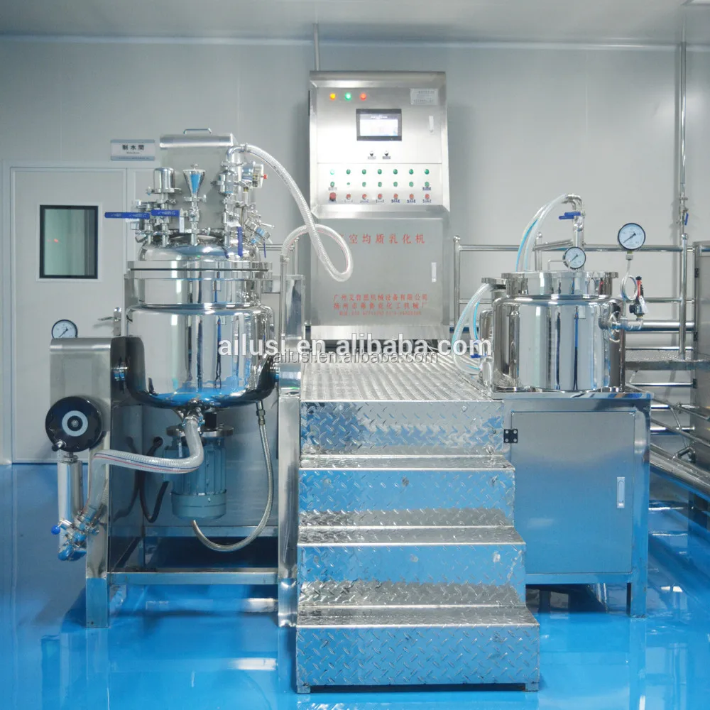Mayonnaise/Chemicals vacuum homogeneous emulsifying machines