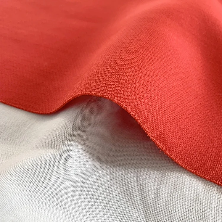 34% Silk 65% Wool blend silk wool silk fabric for garment dress Tshirt