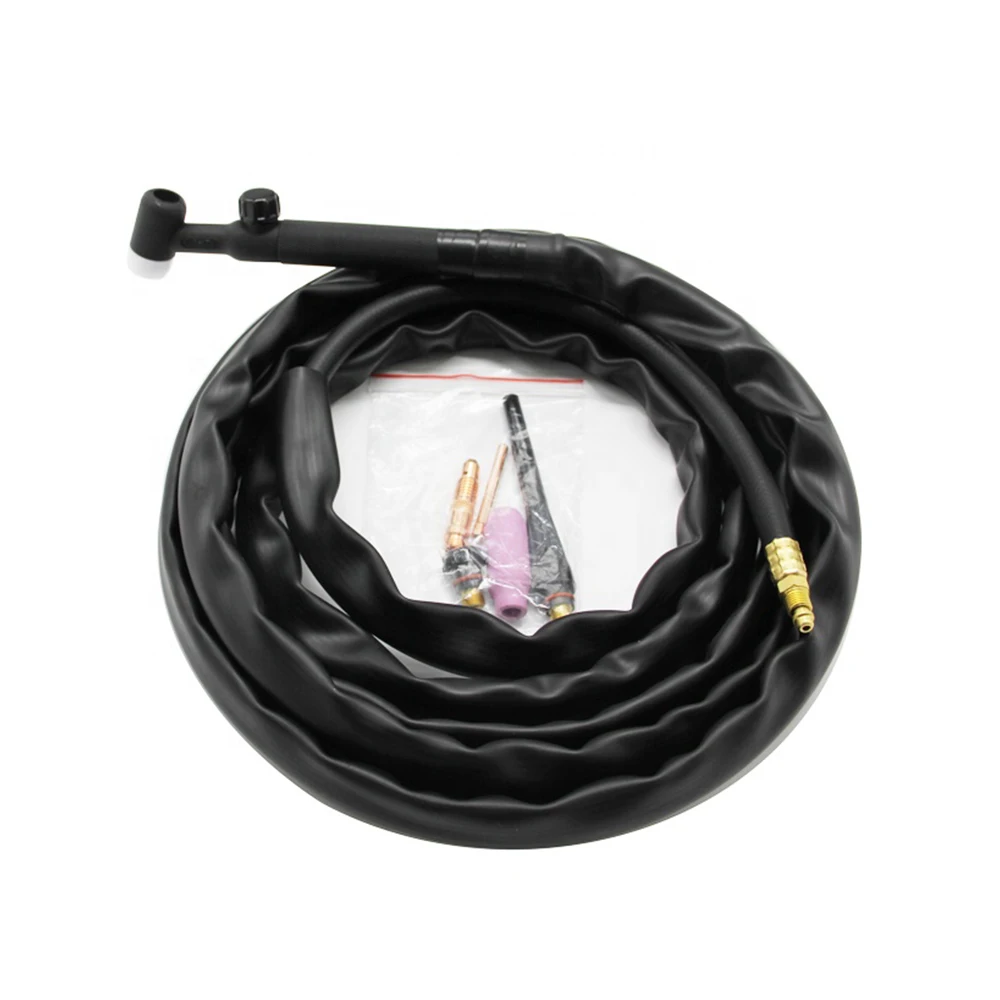 WP17 Air Cooled Argon TIG Welding Torch with 4m 8m Cable