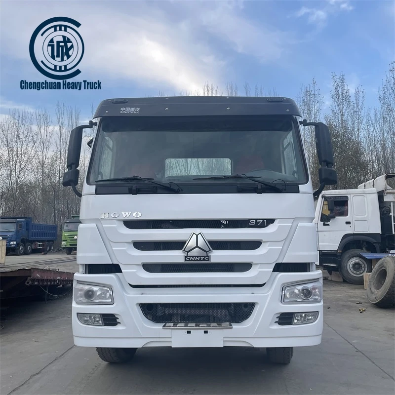 Китай HOWO LHD 6*4 371 л.с. евро 2 восстановленные б/у Тракторные грузовики головка грузовика