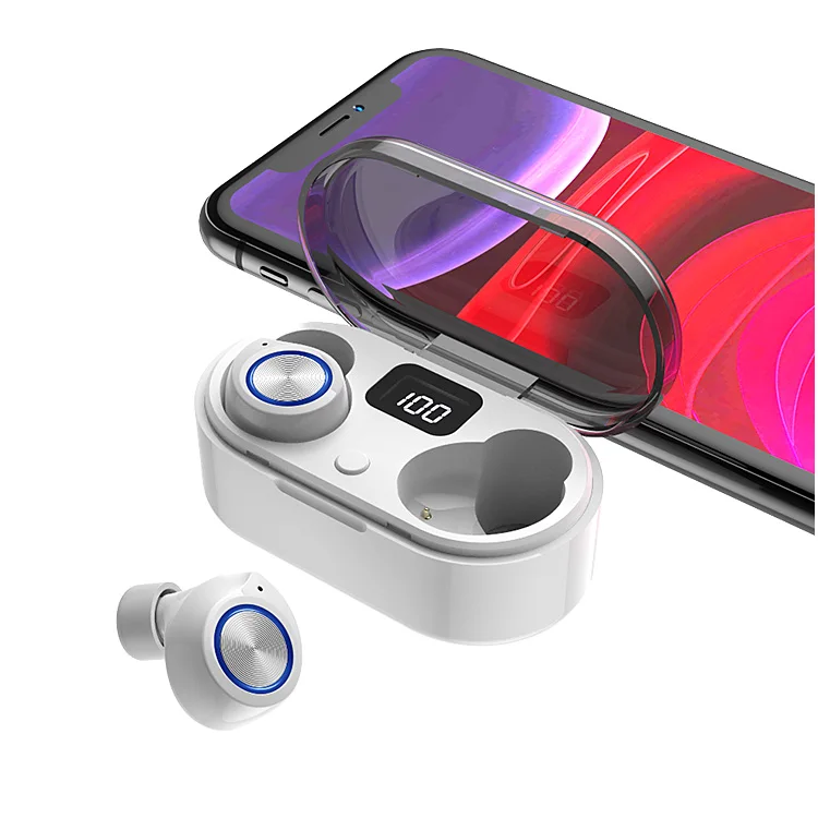Бинауральная настоящая беспроводная bluetooth-гарнитура с большими басами, частная марка, наушники с bluetooth, качественный звук, наушники