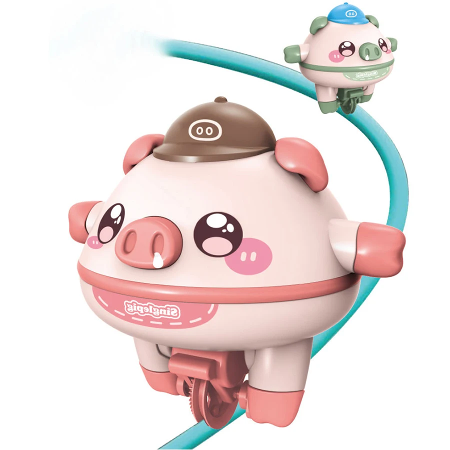 Walking Tumbler Piggy Toy Newest Education Balance Pig Toy Kids Creative Tumbler Unicycle Robot Educational Toys For Kids